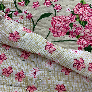 Matelassê Dupla Face Estampado - 1 METRO x 2,40 LARGURA