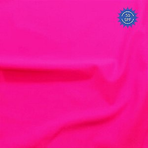 Malha Acqua Sport proteção UV 1m x 1,60larg - Rosa fluor