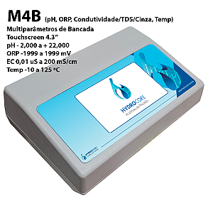 M4B pHMetro + Condutivímetro Digital de Bancada Etanol