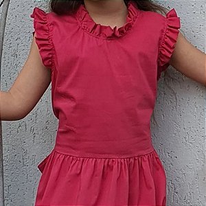 Vestido Babadinho Clássico Coleção Garden