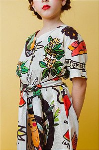 Macacão Fridinha - Coleção Frida Kahlo