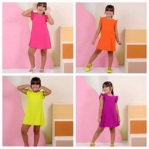 Vestido Fru-fru Colors neon