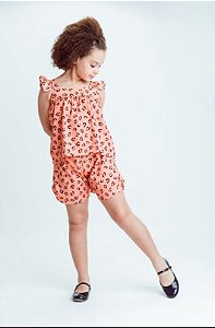 Conjunto Mai - oncinha rosê