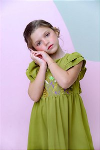 Vestido Sweet  lady  - Coleção Garden