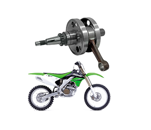 Virabrequim KXF 250 04/08 COMPLETO + BIELA PowerMX - Menta Motos