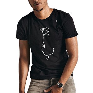 CAMISETA TRAÇOS DE CACHORRO