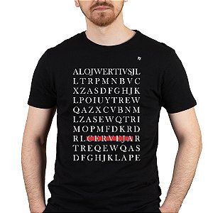 CAMISETA CAÇA PALAVRA CERVEJA