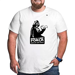 CAMISETA QUE A FORÇA ESTEJA COM VOCÊ - DARTH VADER - STAR WARS