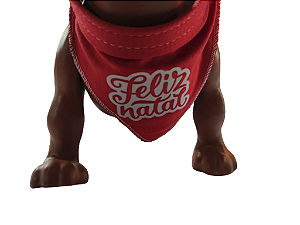 Coleira Com Bandana Pet Natal