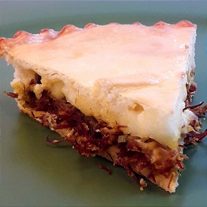 Carne seca, abóbora e requeijão - Torta Maria Bonita - Individual - (200g)