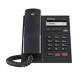 Telefone IP Intelbras TIP 125i SIP 2.0 com Áudio HD e Viva-Voz