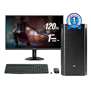 Computador I5 8500 / 16GB RAM / SSD 240GB / Monitor 21,5" / Teclado Mouse Sem Fio (KLJ)