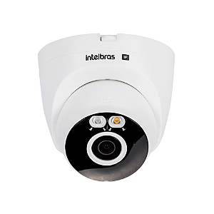 VIP 1220 FC+ D Full Color Câmera IP Inteligente Microfone Embutido 1080p 2MP Intelbras