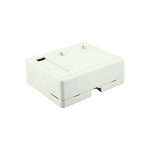 Caixa Aparente 2 Posições P/ Keystone Branca - IRB-SB-U05-002P Furukawa