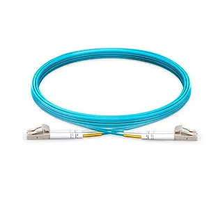 Cordao optico MM OM3 Duplex LC/UPC<>LC/UPC - 5 Metros