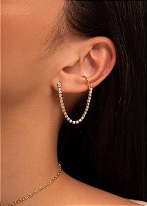 Brinco Elegância Aurífera