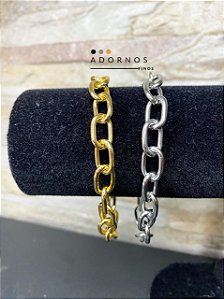 Pulseira Lisa c/ Elos