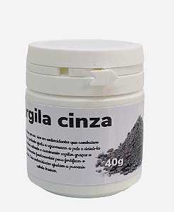 Argila Cinza para Sobrancelhas 40g