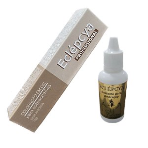 Coloração Eclépcya Sobrancelhas 15g - Marrom Clara + Oxidante