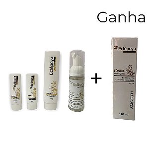 Compre 1 kit brow 1 mousse de limpeza e ganhe um tônico