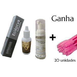 Compre 1 kit coloração 1 mouse e ganhe 20 escovinhas descartáveis
