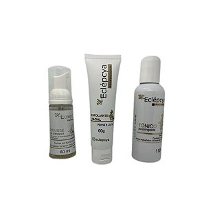 Trio Perfect limpeza das sobrancelhas e pele