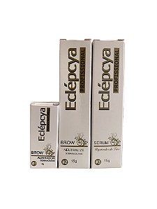 Kit Brow Lamination - Alinhador 4g Neutralize 15g e Sérum reparador