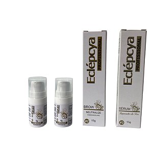 Kit Brow Lamination -2 Alinhador 4g 1 Neutralize 15g e 1 Sérum reparador