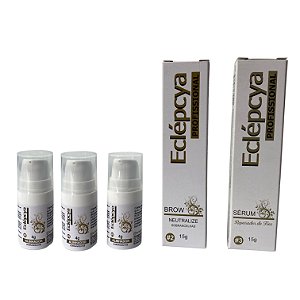 Kit Brow Lamination - 3 alinhadores, 1 Neutralize e 1 Sérum Reparador