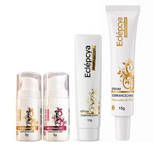 Kit brow lamination Eclépcya - Nutrição e Reconstrução completa