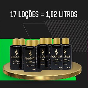 1,02 litro ou 17 loções: 588,00