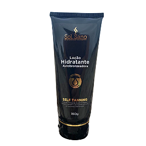 Hidratante Autobronzeador Sol Sano (12 UNIDADES) nova embalagem 160g,