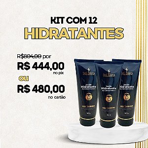 Hidratante Autobronzeador Sol Sano (12 UNIDADES) nova embalagem 160g,
