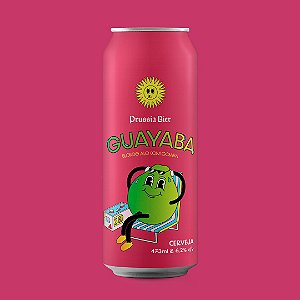 CERVEJA GUAYABA BLONDE ALE COM GOIABA  LATA 473ML UNIDADE