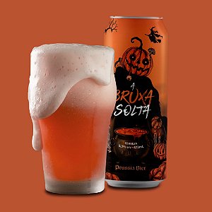 CERVEJA PUMPKIN ALE A BRUXA TÁ SOLTA LATA 473ML UNIDADE