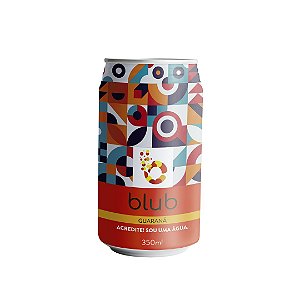 BLUB GUARANÁ - ÁGUA GASEIFICADA SABORIZADA - 350ML