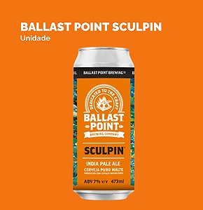 Ballast Point Sculpin IPA unidade - Lata 473ml