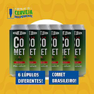 Furst + Jever Comet West Coast IPA - 6 latas 473ml