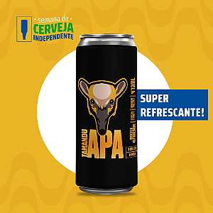 CERVEJA SUCURI TAMANDUAPA - APA -LATA UNIDADE 473ML