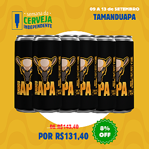 Sucuri Tamanduapa - American Pale Ale - 6 Latas 473ml