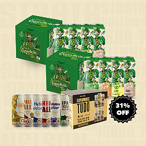 2 Pack Expedição do Lúpulo + Experimente Tudo - 14 Latas