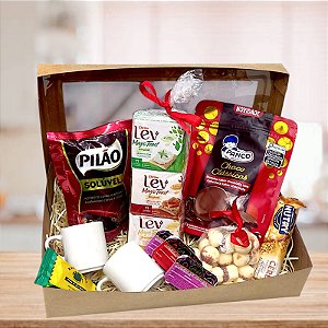 Caixa Café apaixonante com pão de mel - 902