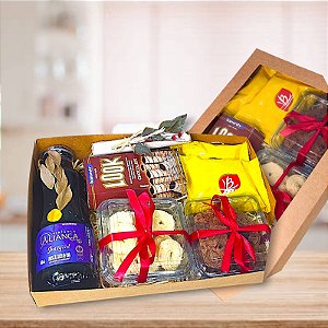 Kit Delícia com Suco Uva Integral Cookies e pão mel - 905