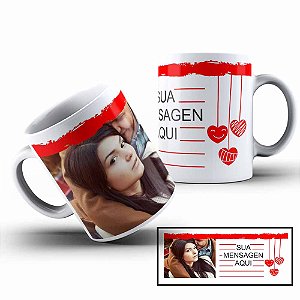 Caneca Louça Branca Personalizada #desconto  Cod: 2113