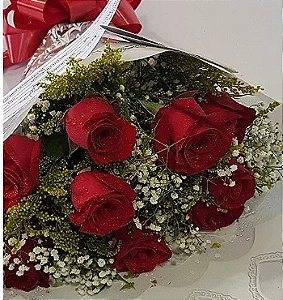 Buque De 8 Rosas Vermelhas - FL489