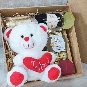 Caixa Brinde de Amor Ursinho Chandon Cod 003