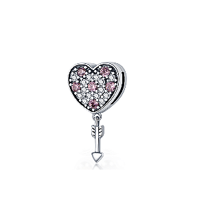 Pingente Charms Encantos Love em Prata 925