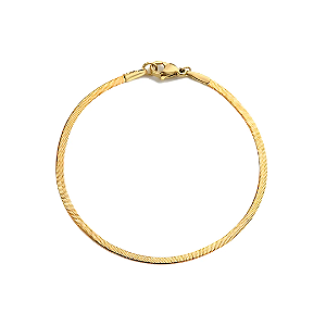 Pulseira de Malha Fina Snake