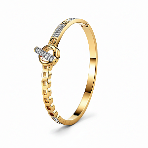 Bracelete Rígido Brilhante Sparkle