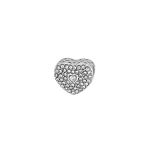 Pingente Charms Coração Eterno Glam